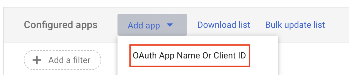 Add OAuth App
